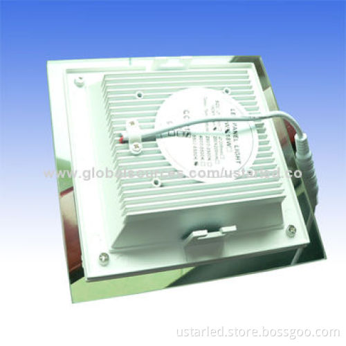 18W 1400lm Round Dimmable LED Panel Lights, AC 110-240V, 185mm Cutout, >75 CRI, >0.92 PF, SMD5630